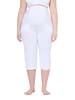 Ulla Popken Caprihose in schneeweiß