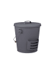 relaxdays Ascheeimer in Grau - 19 l