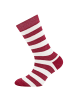 ewers 2er-Set Socken 2er Pack Punkte/Ringel in latte-sangria-wild orchidee
