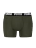 Puma Boxershort 2er Pack in Schwarz/Grün