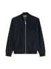 Marc O'Polo Lederjacke regular in Dark Navy