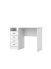 ebuy24 Schreibtisch Fula Weiß 110 x 48 cm