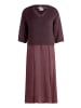 Vera Mont Casual-Kleid zweiteilig in Dark Maroon