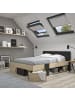 CALICOSY Bett SWIVE in Schwarz - (W) 160  x (H) 80  x (L) 194  cm