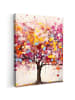 MuchoWow Leinwand bilder Farbiger Baum (BxH)