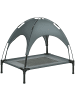 Pawhut Hundeliege Outdoor mit Dach L61 x B46 x H62 cm