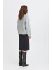 b. young Strickpullover BYMILLER Loose fit in Mid Grey Melange