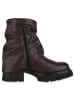 VAN HILL Biker Boots Amber in Burgund