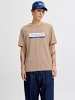 Jack & Jones T-shirt in Mocha Meringue