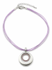 collezione alessandro Kurze Kette " Chania " in lila