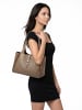 Cluty Shopper echt Leder in taupe