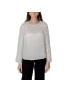 Armani Exchange Creme Viskose Bluse