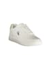 Calvin Klein Weiße Polyurethan-Sneaker