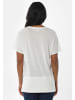 Organication T-Shirt "WOR13353" in Cremeweiß