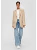 QS Indoor-Blazer langarm in Beige