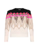IZIA Damen Pullover in Pink Mehrfarbig