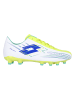 Lotto Fußballschuhe Solista 700 VIII FG in BPB All White/Surf The Web/Sunny Lime