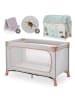 Hauck Reisebett Set Dream N Play Plus inkl. Spielzelt, in grau,orange