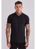 SikSilk Polo Shirt in black
