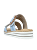 rieker Pantolette in blau