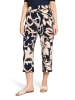 Betty Barclay Schlupfhose mit Bundfalten in Dark Blue/Brown