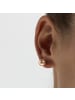Luxenter Ohrringe Silber und rosa Perle 8 mm-GEEL