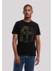 F4NT4STIC T-Shirt Guns N' Roses Skull Rock Band Merch in schwarz