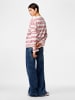 Pieces Langarmshirt in Roseate Spoonbill