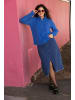 Ulla Popken Jeansrock in blue denim