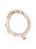 LIEBESKIND BERLIN Armband The Material Mix in roségold