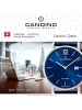 Candino Analog-Armbanduhr Candino Classic blau mittel (ca. 39,5mm)