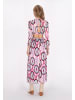 IZIA Women Dress in lilac multicolor