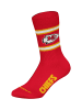 NFL Freizeitsocken Kansas City Chiefs Crew in RED/WHT/BLK