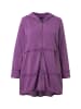 Ulla Popken Sweatjacke in aubergine