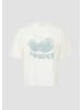 QS T-Shirt in 02D0_creme