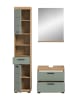 ebuy24 Badmöbelset Scout Staubgrün 112 x 34 cm