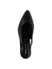 Tamaris Slingpumps in BLACK LEATHER