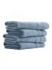 UNCOVER BY SCHIESSER Frottier-4er-Set: Handtücher Brooklyn in Hellblau