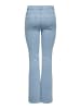 ONLY Flared fit jeans in Light Blue Denim
