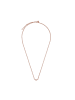 Steel_Art Halskette mit Stein Frauen Lioré rose goldfarben in rosegoldfarben
