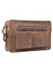 Greenburry Vintage Herrentasche Leder 22 cm in brown