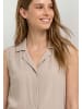 Street One LTD QR Blousetop w bowling col in Clay Sand