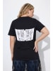 Ulla Popken Shirt in schwarz