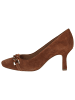 Caprice Pumps in COGNAC SUEDE