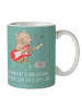 Mr. & Mrs. Panda Kaffeetasse E-Gitarre Zwei Riffs mit Spruch in Meeresbrise