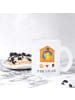 Mr. & Mrs. Panda Tasse Vogel Haus mit Spruch in Transparent