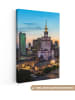 OnlyWow Leinwand Bilder Erleuchtete Stadt