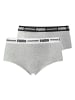 Puma 2er Pack Mini Shorts in Grau
