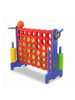 relaxdays Vier Gewinnt "3 in 1" in Rot/ Blau - (B)121 x (H)88 x (T)44 cm