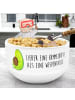 Mr. & Mrs. Panda Müslischale Avocado Pfeifen mit Spruch in Weiß
